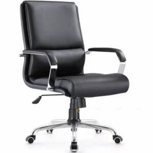 Ghế xoay lưng trung bọc da PV-VP043HS