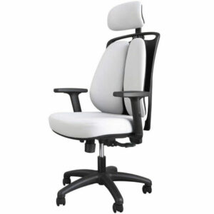 Alternative view of Ghế xoay lưng trung bọc da PV-VP036HS