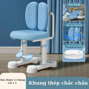 Ghế học sinh chống gù chân cố định Vinakids AF008