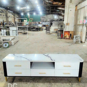 KỆ TIVI MẶT ĐÁ TRẮNG VÂN MÂY CAO CẤP KT5F5F