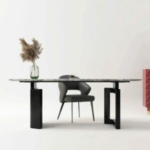 Alternative view of Ghế ăn nệm da VN-GA03