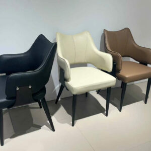 Alternative view of Ghế ăn nệm da cao cấp VN-GA02