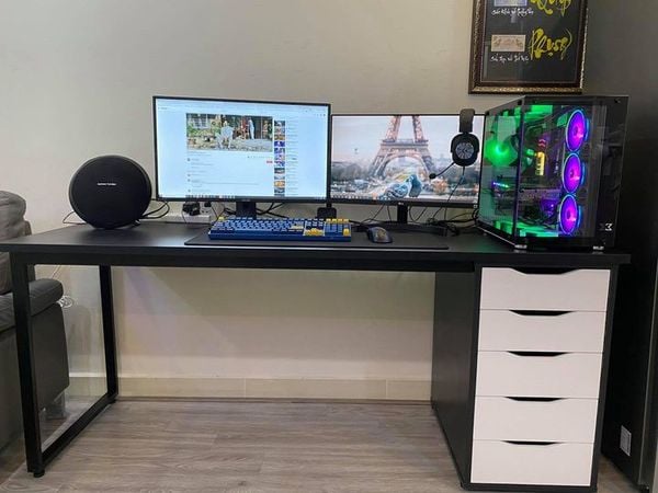 BÀN IKEA 1 HỘC , BÀN VI TÍNH BA015 3 BÀN IKEA 1 HỘC , BÀN VI TÍNH BA015 - Ảnh 2