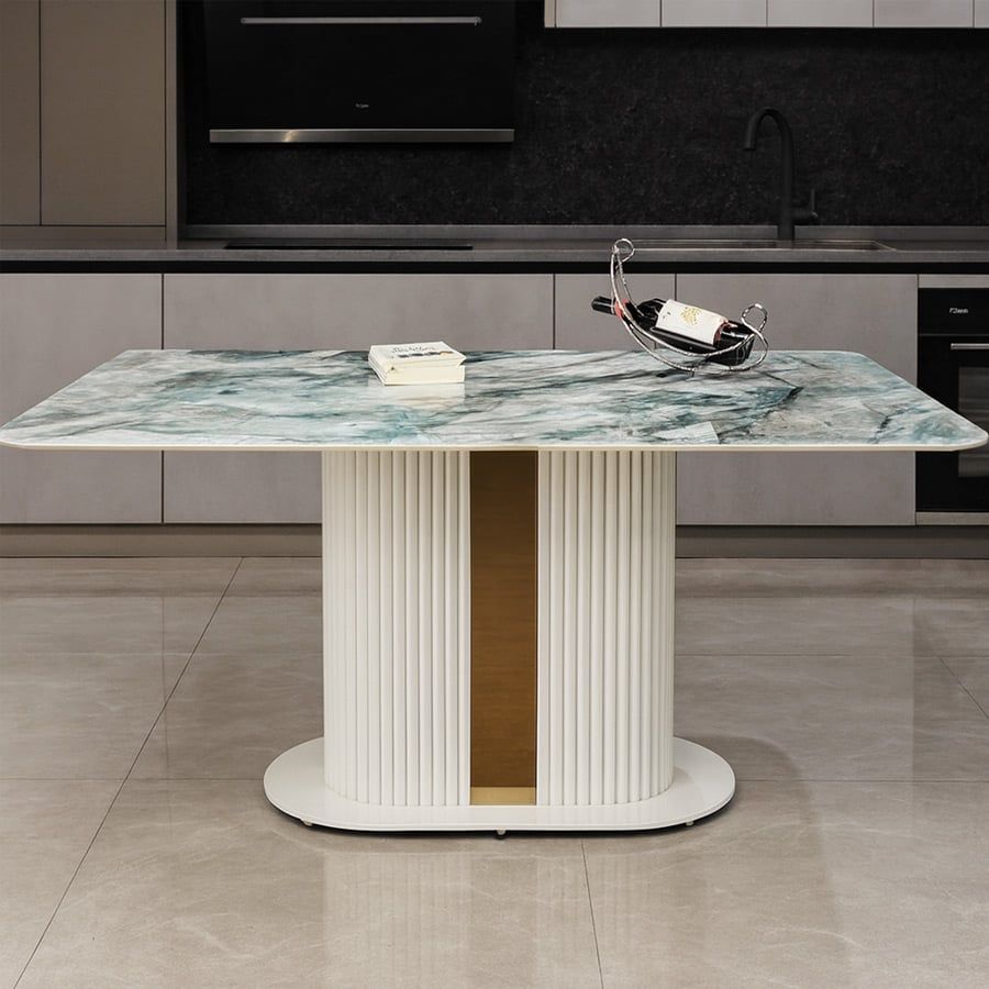 Bàn Ăn Mặt Đá Cao Cấp BA-018HS 7 Bàn Ăn Mặt Đá Cao Cấp BA-018HS - Ảnh 6