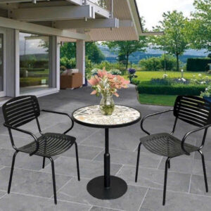 Alternative view of Bàn ghế cafe sắt ngoài trời VN-CF5052