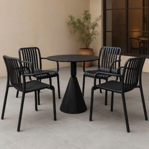 Bộ bàn ghế cafe tiếp khách hiện đại VN-ST020-4