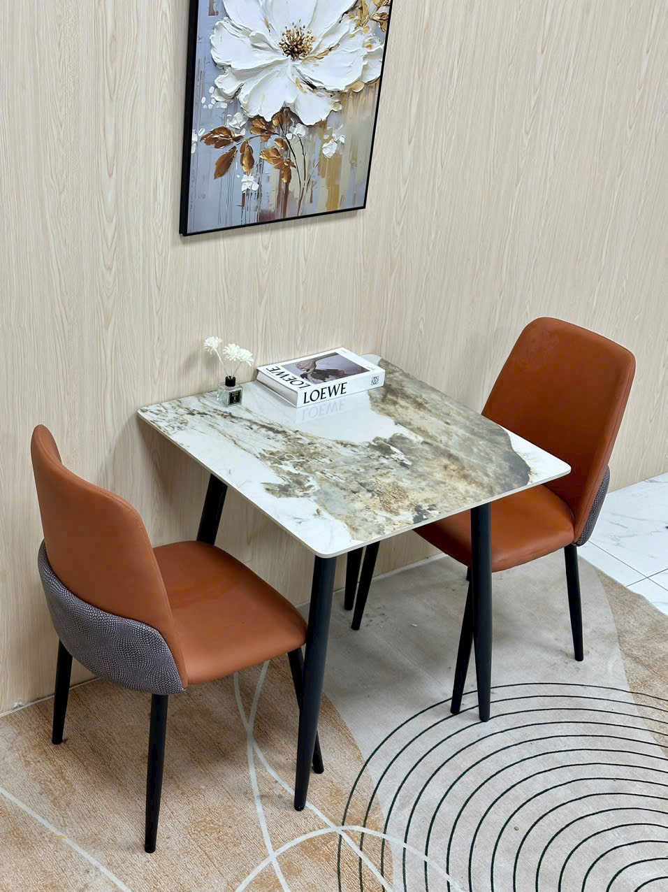 BỘ BÀN ĂN 2 GHẾ NHẬP KHẨU VN5052 5 BỘ BÀN ĂN 2 GHẾ NHẬP KHẨU VN5052 - Ảnh 3