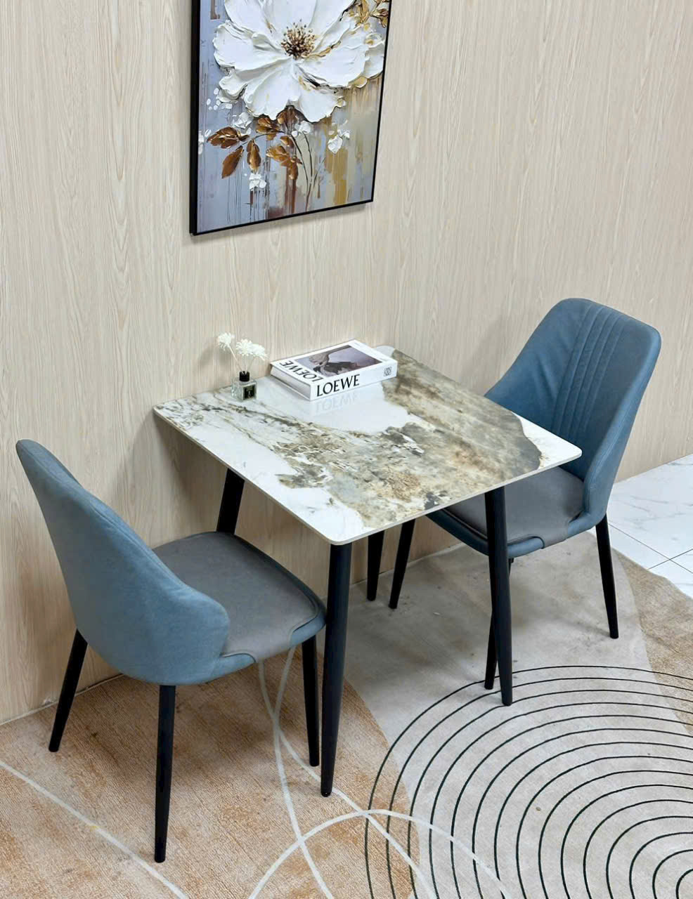 BỘ BÀN ĂN 2 GHẾ NHẬP KHẨU VN5051 7 BỘ BÀN ĂN 2 GHẾ NHẬP KHẨU VN5051 - Ảnh 5