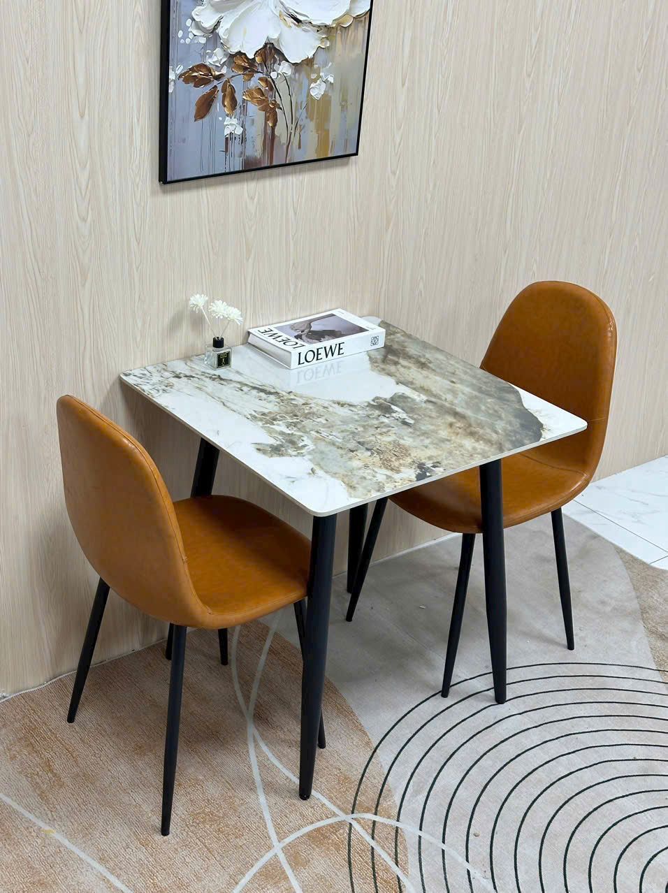 BỘ BÀN ĂN 2 GHẾ NHẬP KHẨU VN5055 2 BỘ BÀN ĂN 2 GHẾ NHẬP KHẨU VN5055