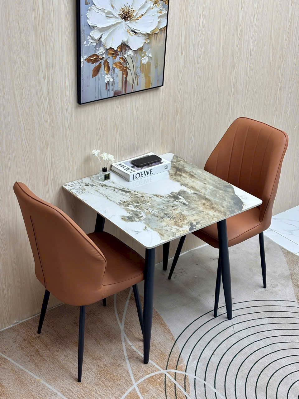 BỘ BÀN ĂN 2 GHẾ NHẬP KHẨU VN5051 3 BỘ BÀN ĂN 2 GHẾ NHẬP KHẨU VN5051