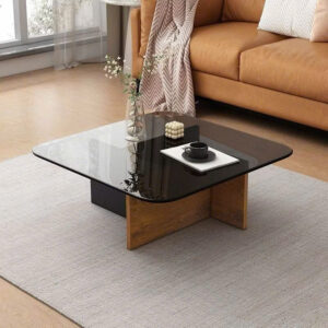 Alternative view of Bàn sofa nhập khẩu mặt kính cường lực BSF-SP2411