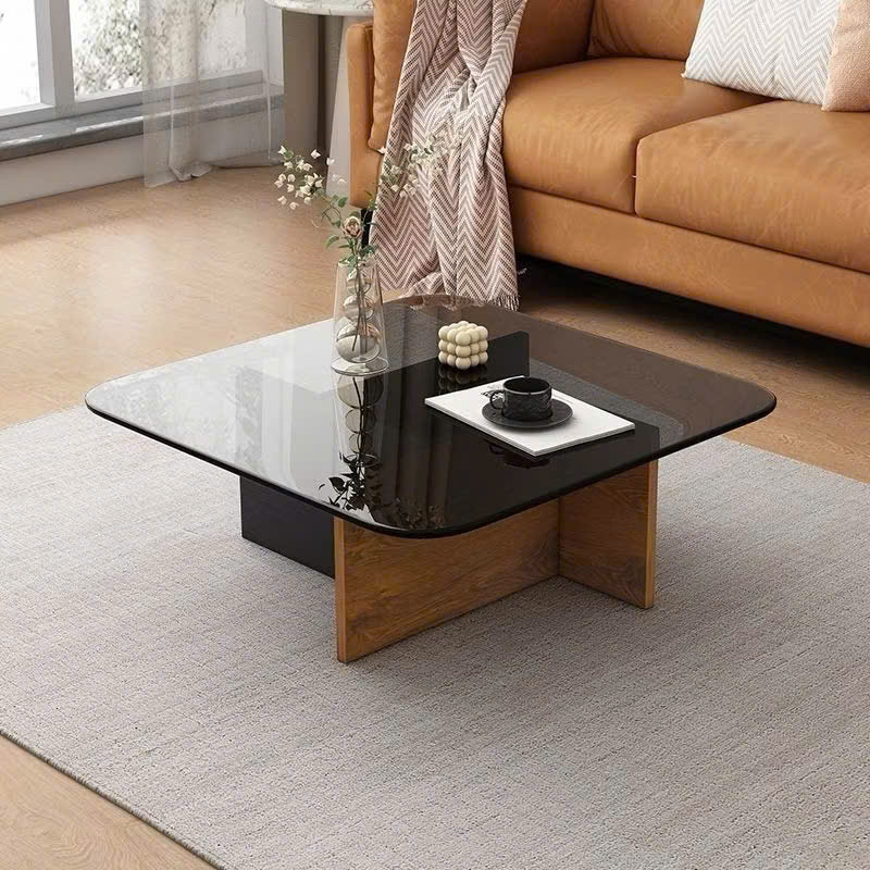 Bàn sofa nhập khẩu mặt kính cường lực BSF-SP2411 4 Bàn sofa nhập khẩu mặt kính cường lực BSF-SP2411 - Ảnh 2