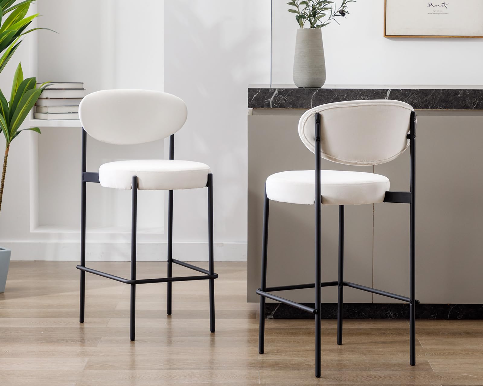 Ghế bàn đảo chân sắt mặt nệm có tựa lưng VN-SK6080 3 Ghế bàn đảo chân sắt mặt nệm có tựa lưng VN-SK6080