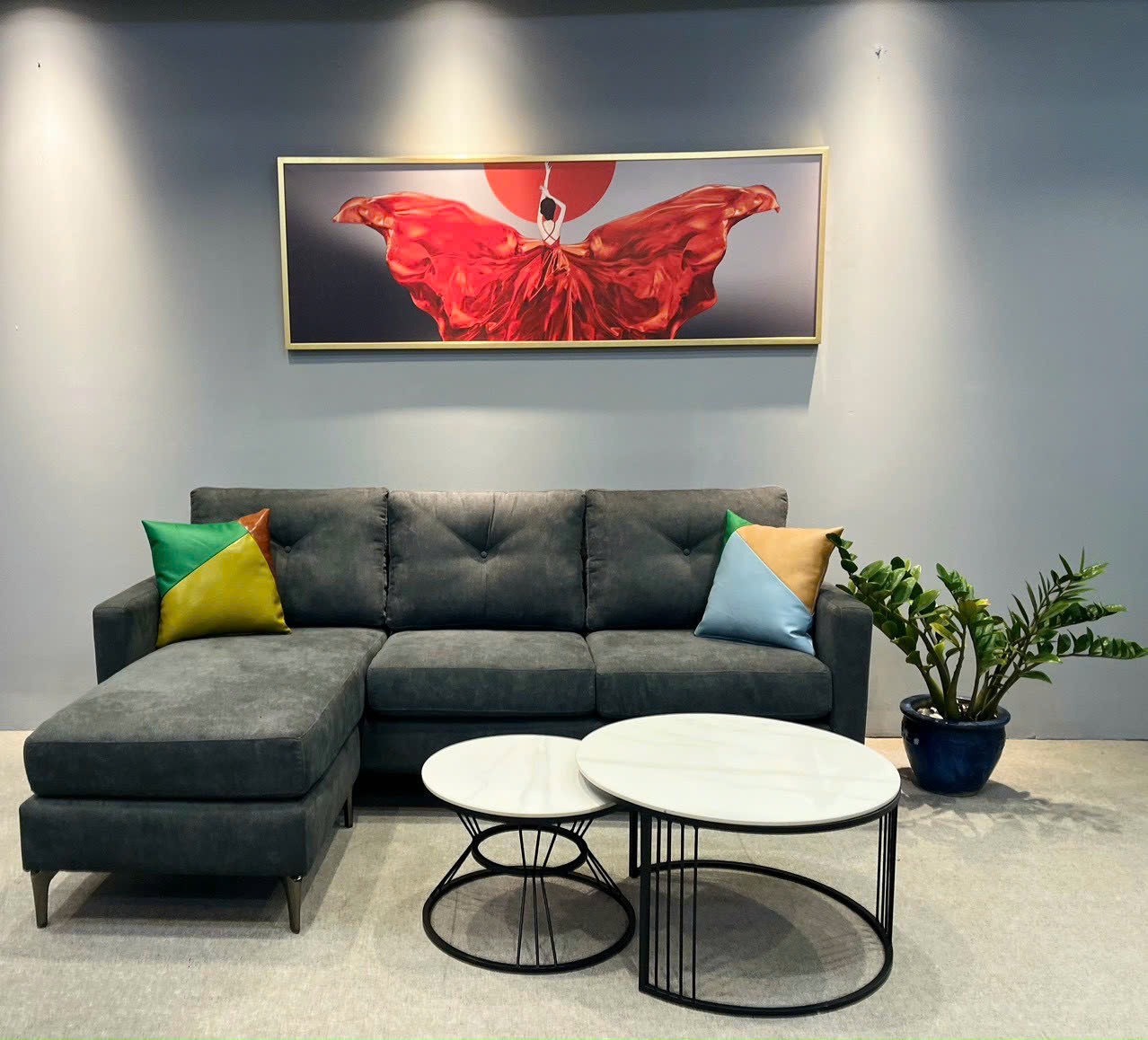 Ghế Sofa Góc, Sofa phòng khách VN-HLMSF202 8 Ghế Sofa Góc, Sofa phòng khách VN-HLMSF202 - Ảnh 7