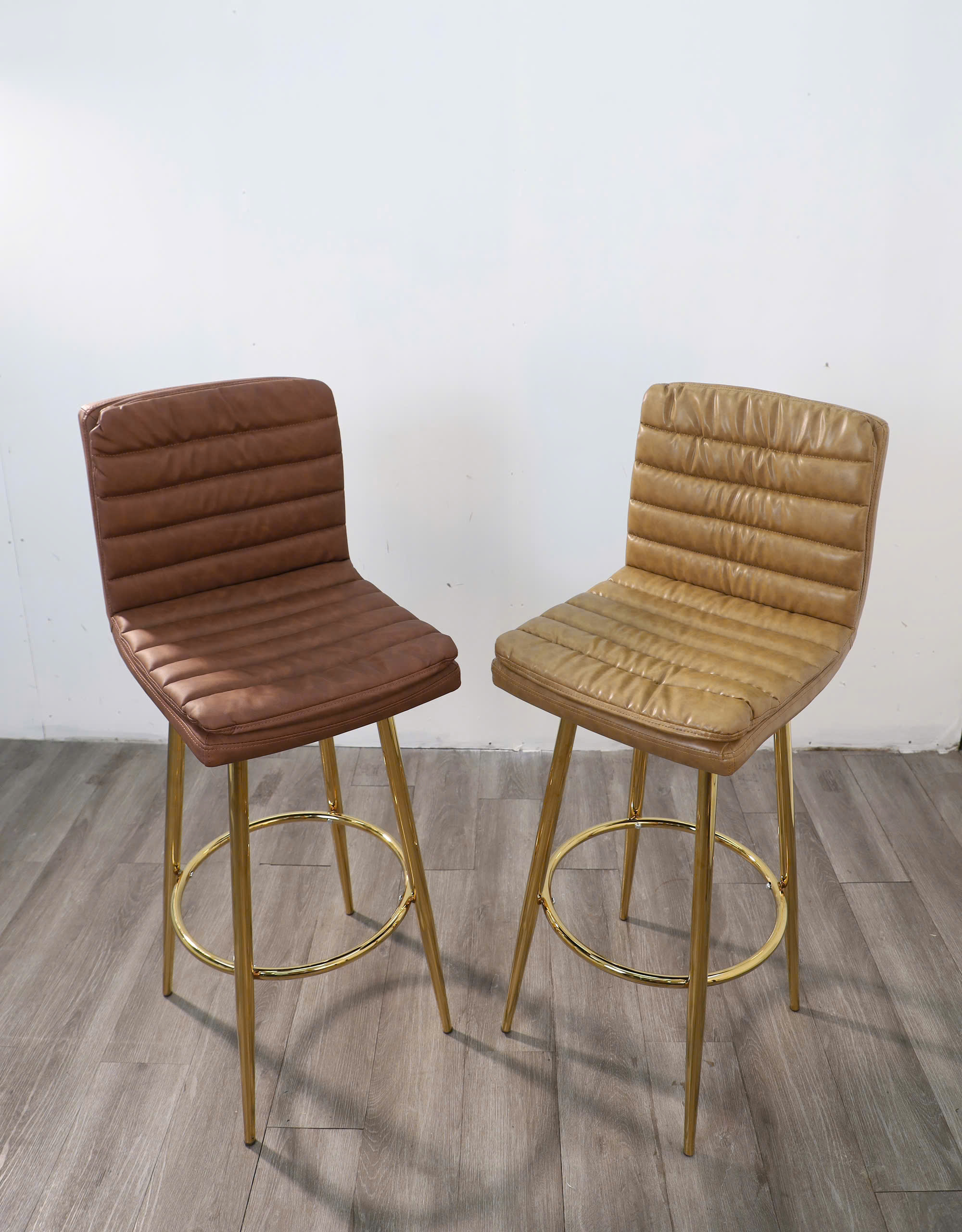 Ghế quầy bar nệm da xoay 360 độ VN-VS2350 3 Ghế quầy bar nệm da xoay 360 độ VN-VS2350