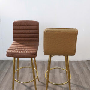 Alternative view of Ghế quầy bar nệm da xoay 360 độ VN-VS2350