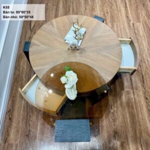 Alternative view of BÀN SOFA TRÒN NHẬP KHẨU CAO CẤP BT-AD550