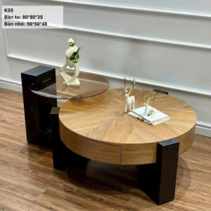 BÀN SOFA TRÒN NHẬP KHẨU CAO CẤP BT-AD550