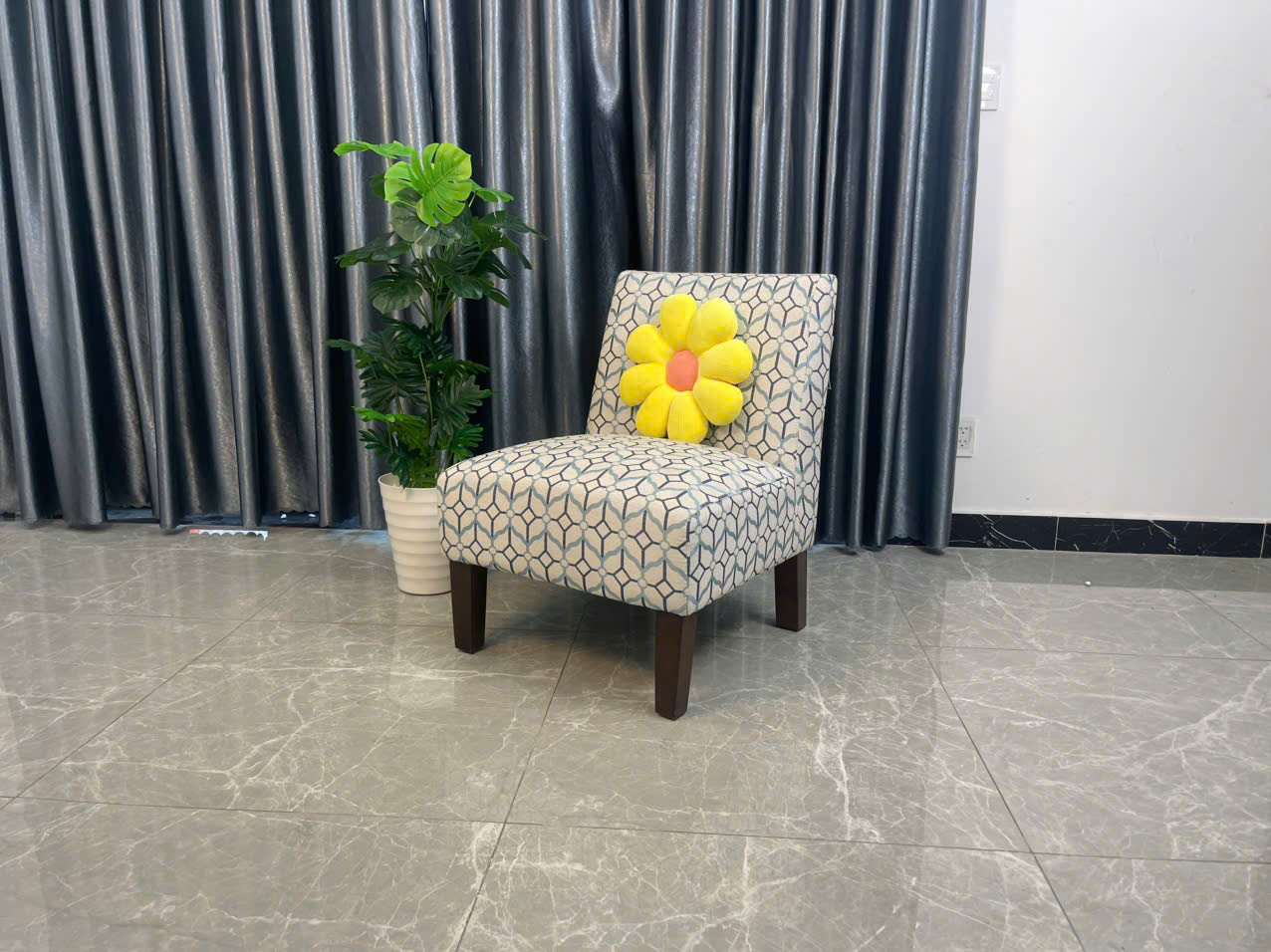 Ghế sofa đơn - sofa khách sạn phong cách Châu Âu VN-DON208 3 Ghế sofa đơn - sofa khách sạn phong cách Châu Âu VN-DON208