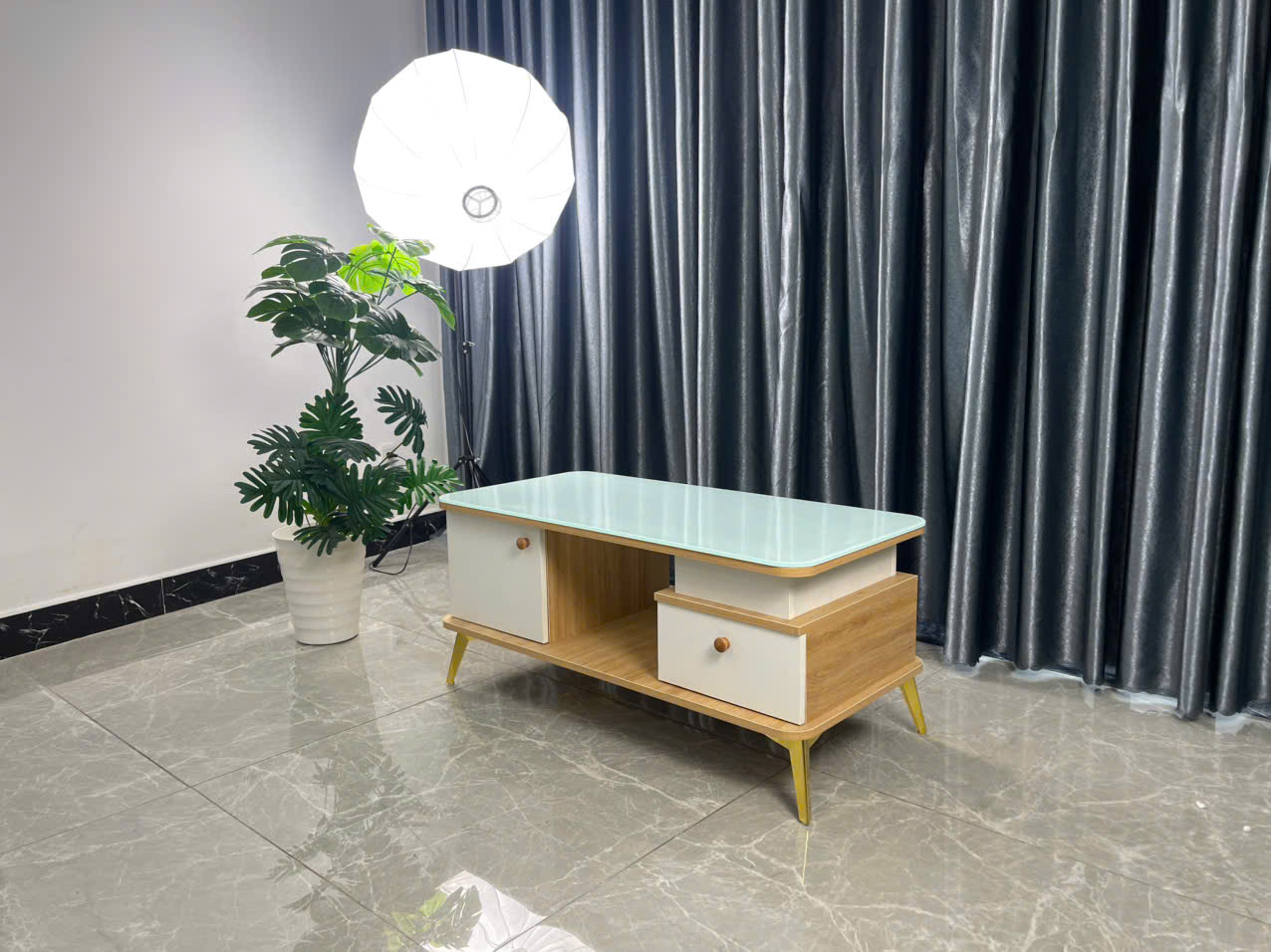 Bàn sofa chữ nhật hiện đại VN-BTH409 2 Bàn sofa chữ nhật hiện đại VN-BTH409