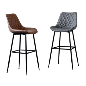 Ghế quầy bar chân sắt đẹp cao cấp VN-QB250