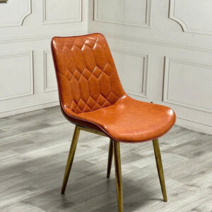 Alternative view of GHẾ ĂN FIONA CHÂN INOX MẠ VÀNG VN-GA802VT