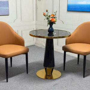 Alternative view of Bộ bàn ghế cafe nhập khẩu mặt đá VN-0260VT