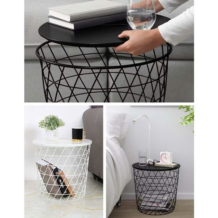 Bàn trà tròn nắp mở tiện lợi nhập khẩu VN-BT60 8 Bàn trà tròn nắp mở tiện lợi nhập khẩu VN-BT60 - Ảnh 6