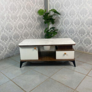 Bàn sofa chữ nhật mặt đá ceramic VN-BT89