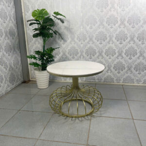 Bàn sofa tròn mặt đá VN760