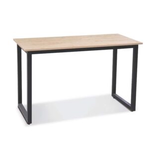 Bàn làm việc chân U , bàn học chân sắt mặt gỗ BH-U120