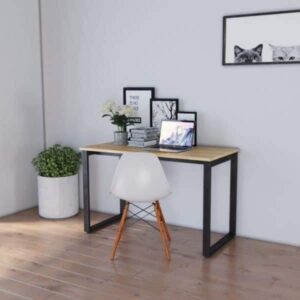 Alternative view of Bàn làm việc chân U , bàn học chân sắt mặt gỗ BH-U120