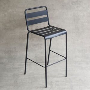 Alternative view of Ghế bar có tựa lưng sắt sơn tĩnh điện VN-750TB