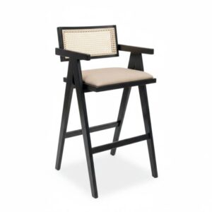 Alternative view of Ghế bar khung gỗ tự nhiên VN-980KS