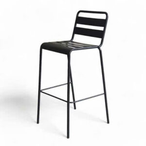 Ghế bar có tựa lưng sắt sơn tĩnh điện VN-750TB