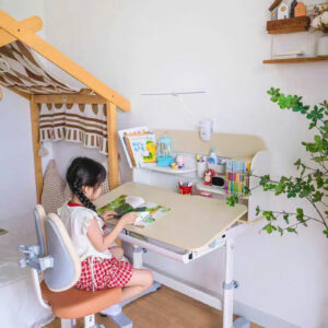 Alternative view of Bộ bàn ghế học sinh chống gù AngelKids A09HT (size 90 x 60)