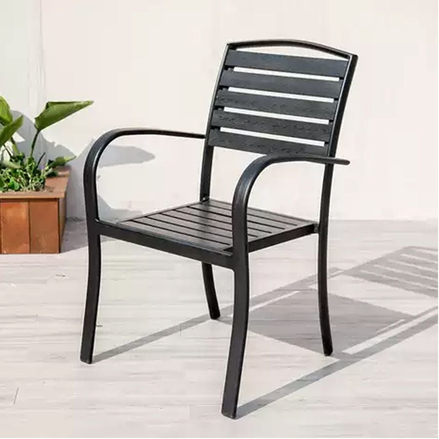 Ghế cafe ngoài trời khung nhôm VN-101DP 2 Ghế cafe ngoài trời khung nhôm VN-101DP