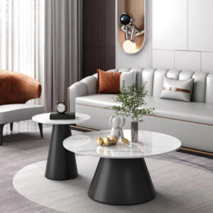 Alternative view of Bàn sofa đôi mặt đá cao cấp VN-B035DT