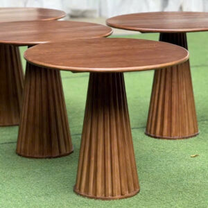 Bàn tròn cafe gỗ tần bì VN-099KS