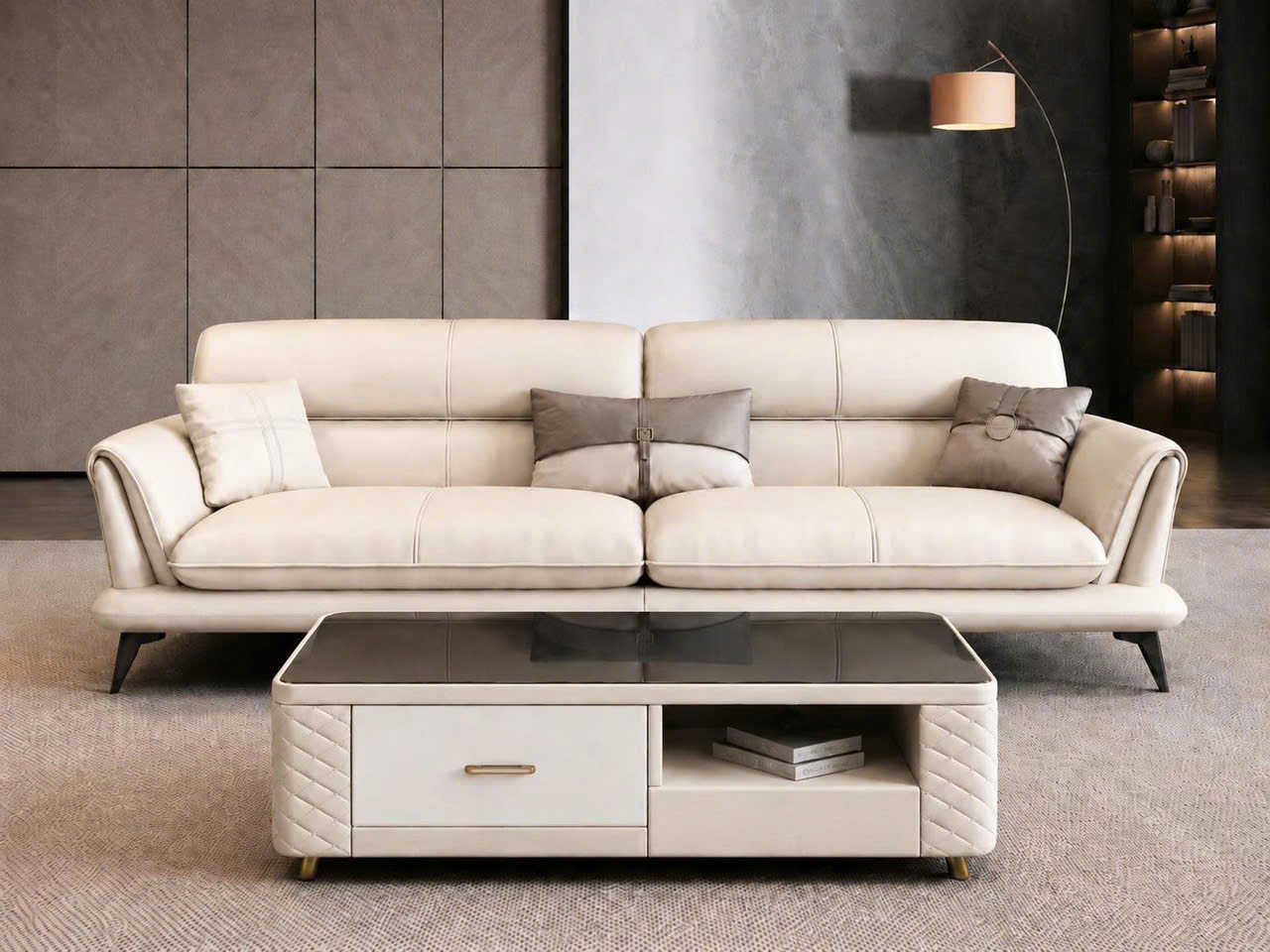 Bộ bàn ghế sofa phòng khách hiện đại VN-LP463 4 Bộ bàn ghế sofa phòng khách hiện đại VN-LP463 - Ảnh 2