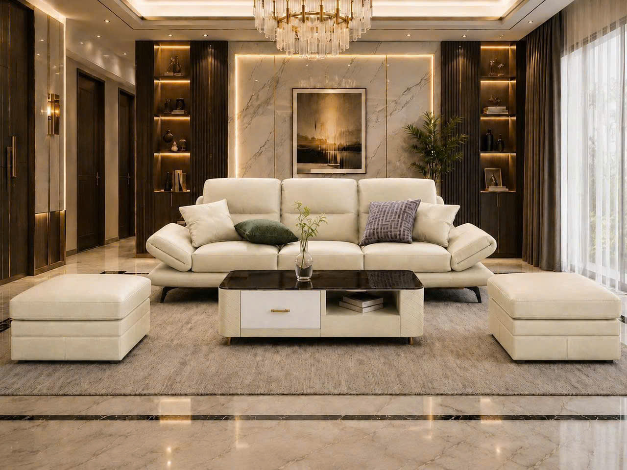 Bộ bàn ghế sofa phòng khách hiện đại VN-LP460 10 Bộ bàn ghế sofa phòng khách hiện đại VN-LP460 - Ảnh 8