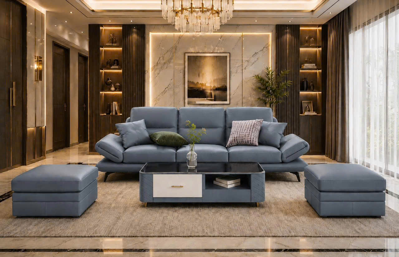 Bộ bàn ghế sofa phòng khách hiện đại VN-LP460 4 Bộ bàn ghế sofa phòng khách hiện đại VN-LP460 - Ảnh 2