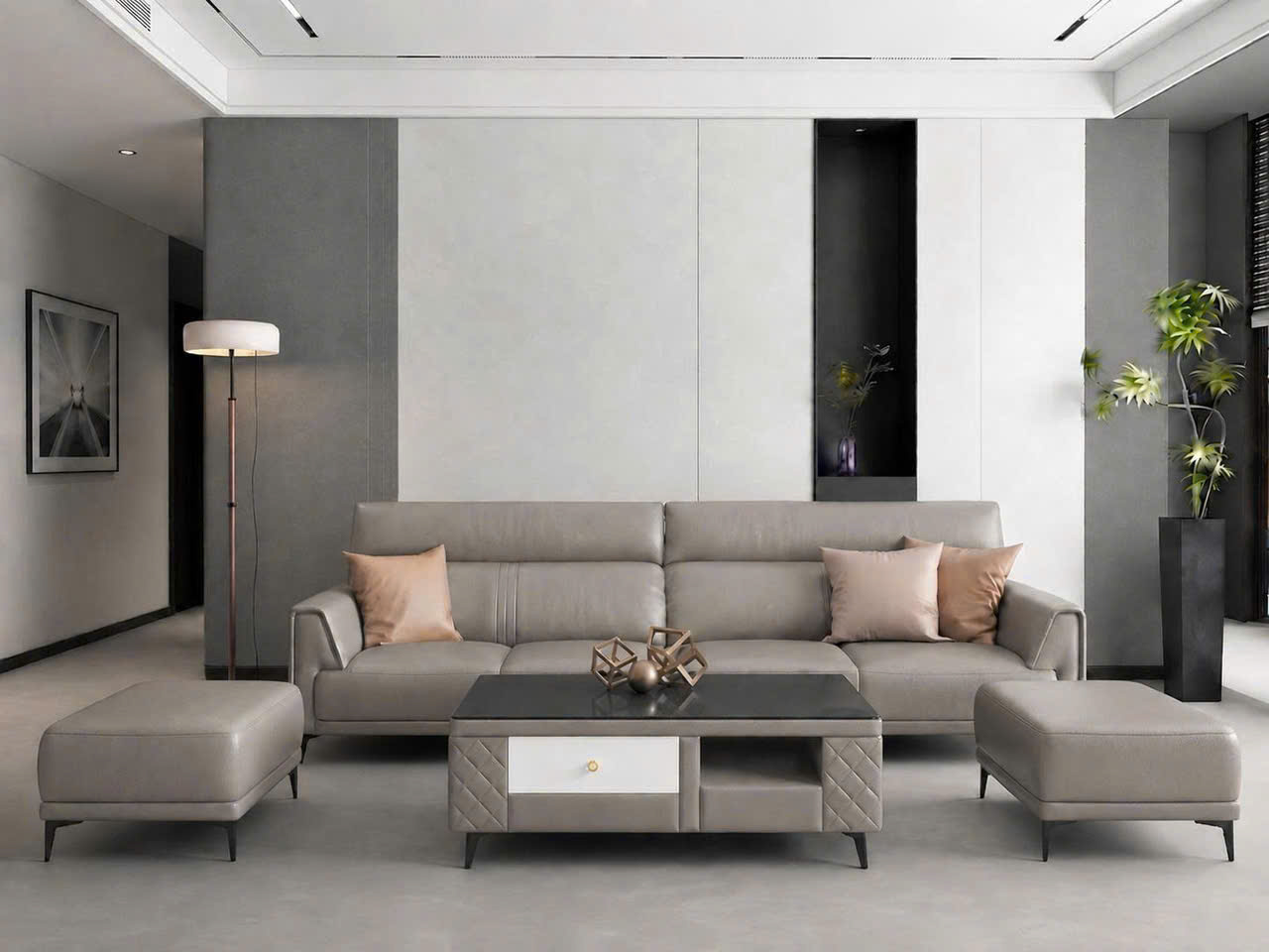 Bộ bàn ghế sofa phòng khách hiện đại VN-LP458 9 Bộ bàn ghế sofa phòng khách hiện đại VN-LP458 - Ảnh 7