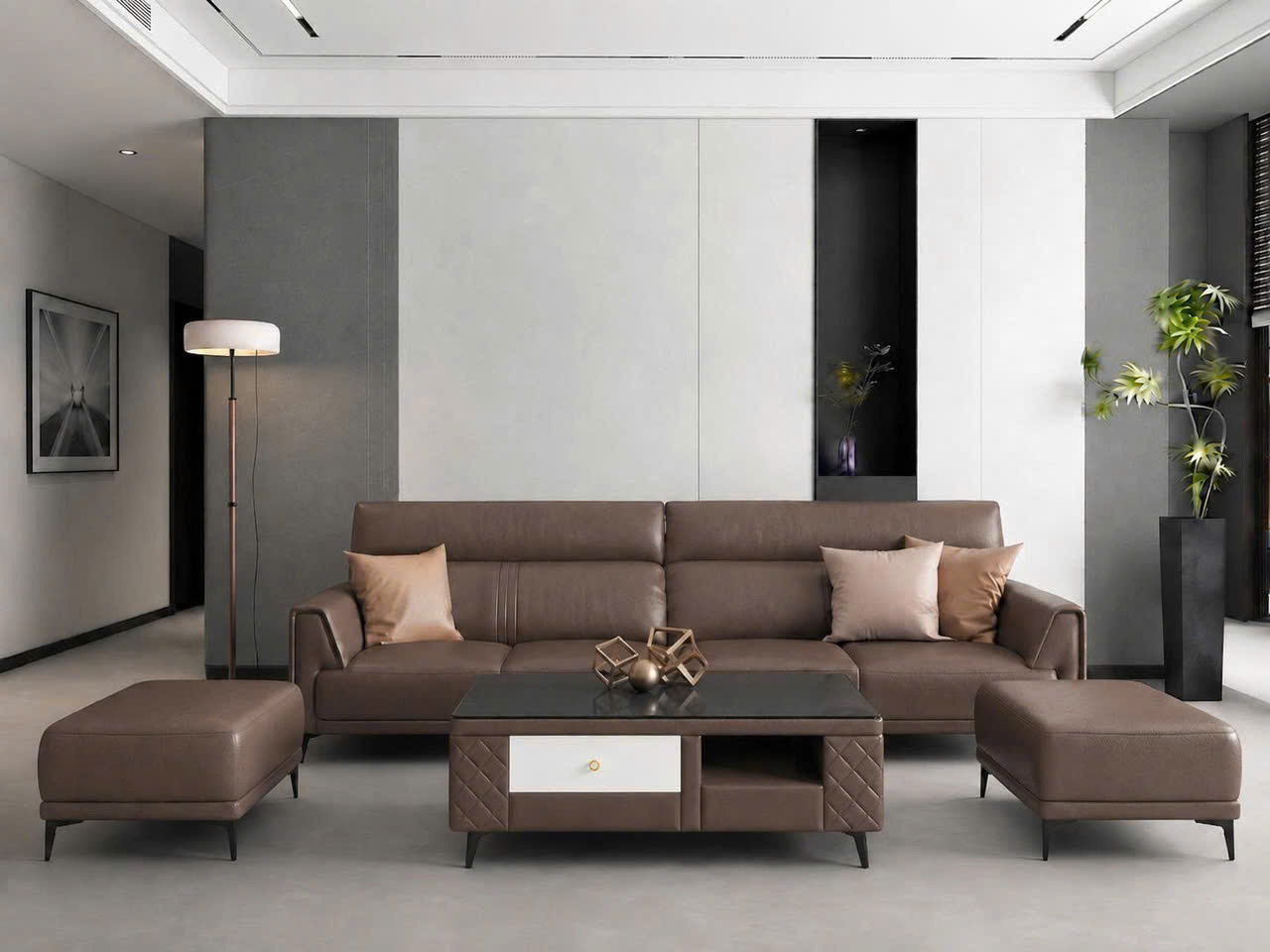 Bộ bàn ghế sofa phòng khách hiện đại VN-LP458 8 Bộ bàn ghế sofa phòng khách hiện đại VN-LP458 - Ảnh 6