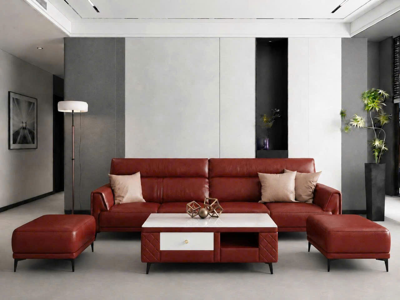 Bộ bàn ghế sofa phòng khách hiện đại VN-LP458 7 Bộ bàn ghế sofa phòng khách hiện đại VN-LP458 - Ảnh 5