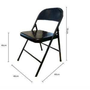 Alternative view of Ghế xếp văn phòng full sắt - ghế đào tạo xếp gọn PV-DP404S