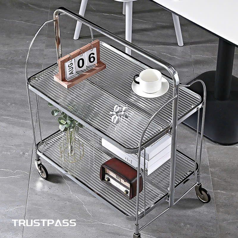 Kệ trang trí 2 tầng có bánh xe VN-KM055 3 Kệ trang trí 2 tầng có bánh xe VN-KM055